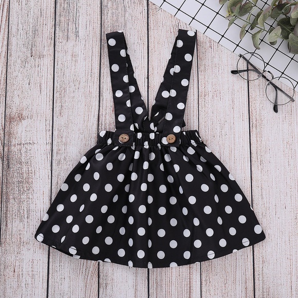 NWT Little Girl Snowman Top With Polka Dot Jumper - Picture 4 of 7